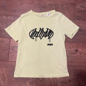 Neon Green Bat Man Logo Shirt